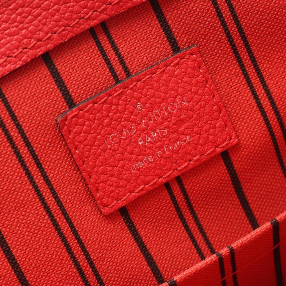 Louis Vuitton Pont Neuf Handbag Leather Monogram Empreinte Red - Picture 3 of 7